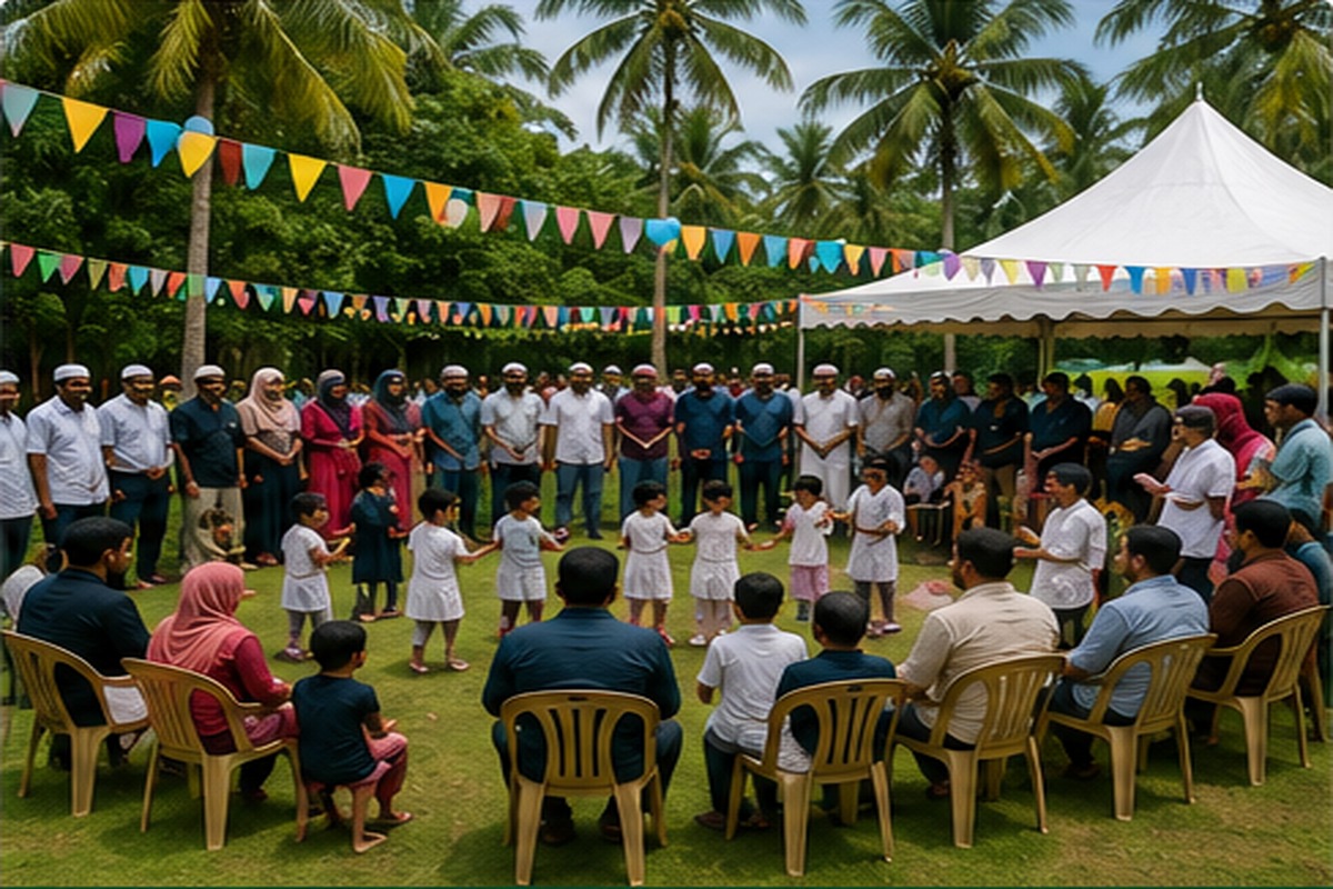Family gathering · Development sample