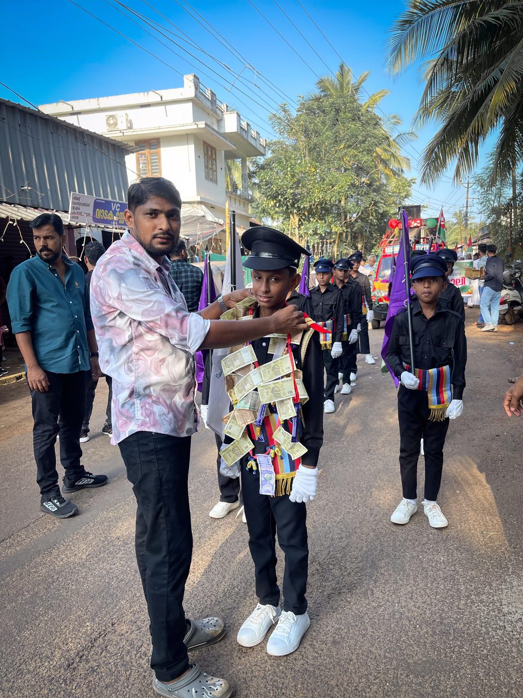 Procession during the Nabidina Rally